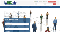 Desktop Screenshot of kybizinfo.com